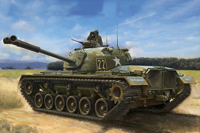 Trumpeter Modelbouwpakket Militaire voertuigen - 63532 M48A2 MBT Patton - Tank Plastic - 1:35 - Modelbouw