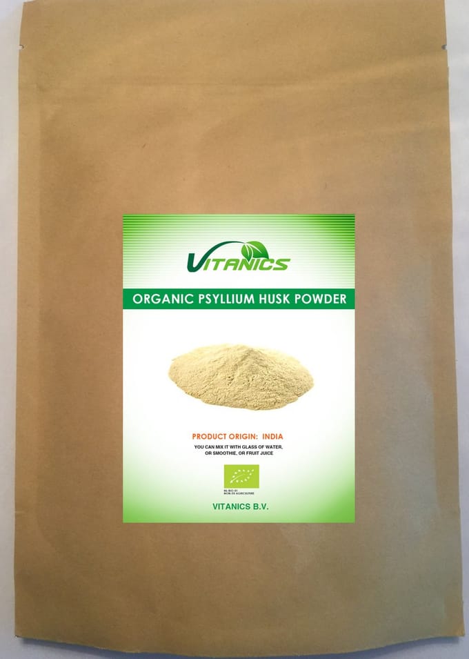 Biologisch Psyllium Schil Poeder 500g
