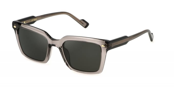 Sting SST514 Marrone trasparente lucido 51/21/140 UNISEX Zonnebrillen