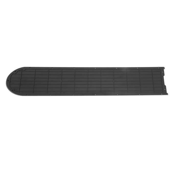 Couvercle de batterie de scooter électrique, plaque de protection antidérapante robuste pour compartiment de batterie Xiaomi black