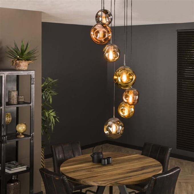 Hoyz Hoyz hanglamp 7l getrapt stellar oud