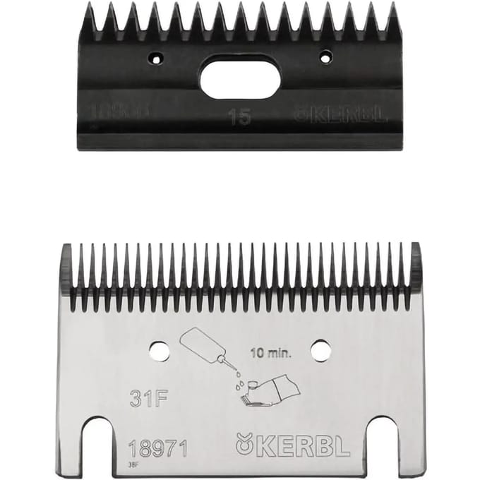 Paard tondeuse mes Kerbl 15/31F