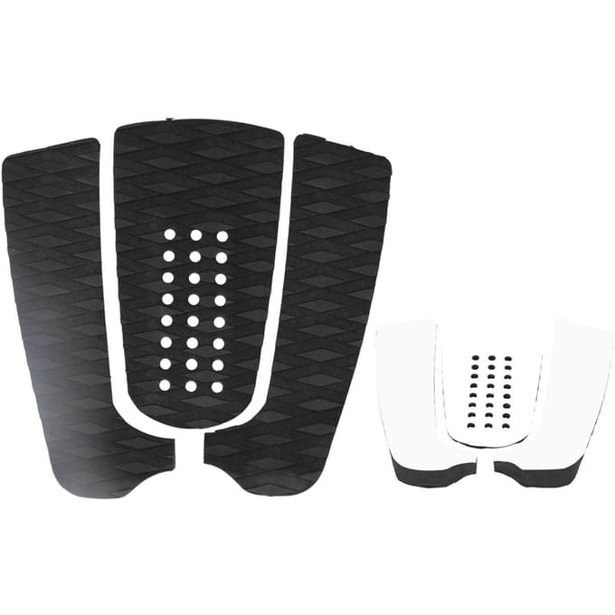3 stuks EVA Surfboard Deck Traction Pads Antislip Surf Deck Pad Mat voor Skimboard Accessoires(Met black
