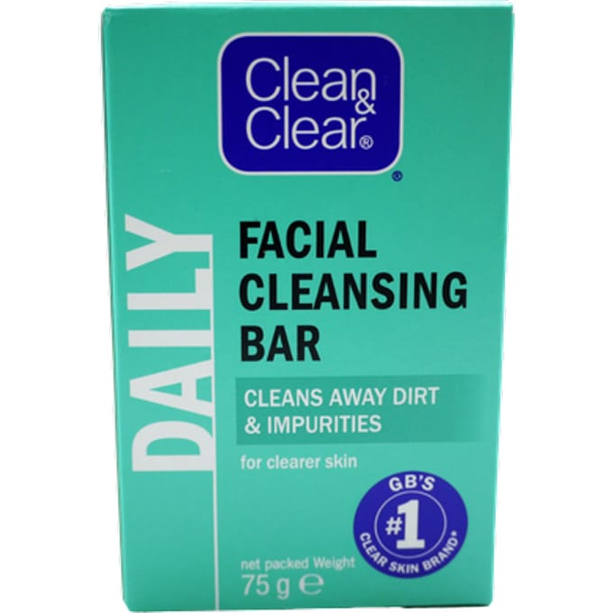 Clean & Clear Dagelijkse Gezichtsreinigingsbar - 75 g