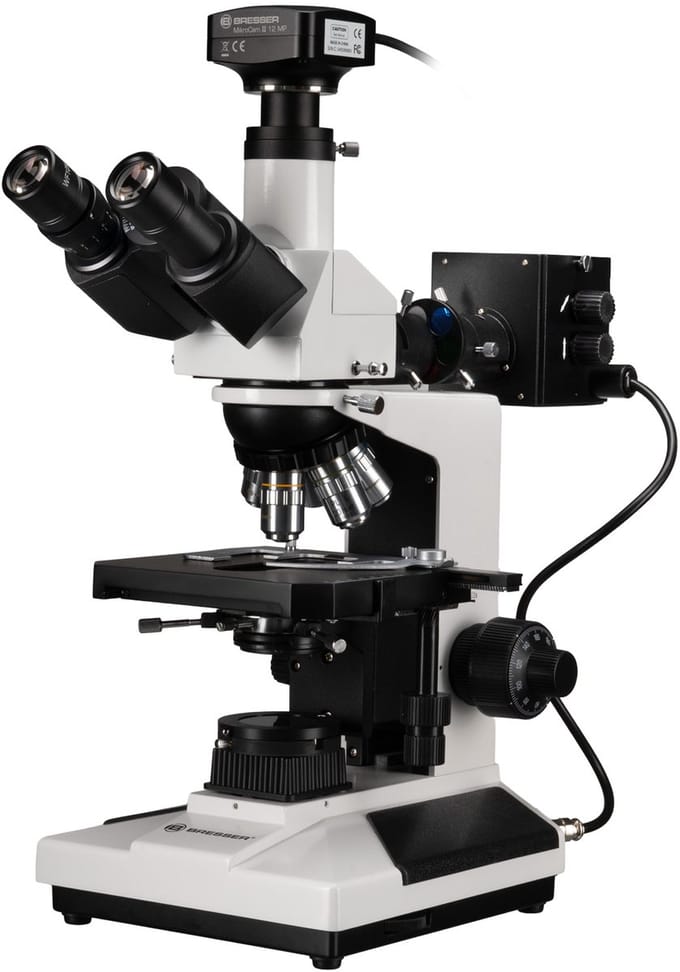 Bresser Microscoop - Science ADL 601 P - 50x-600x - Incl. MikroCamII 5MP HIS