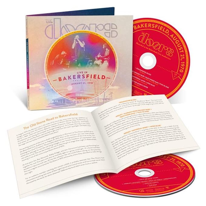 Doors - Live In Bakersfield, August 21, 1970 (Black Friday 2023/2CD)