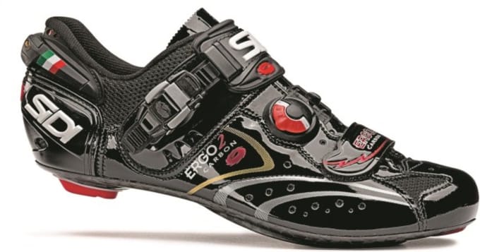 Sidi Scarpe - ERGO 2 - racefietsschoenen - black vernice - maat 38