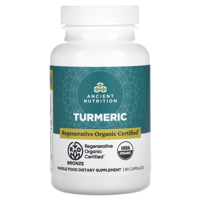 Nutrition Ancienne, Curcuma, 90 Capsules