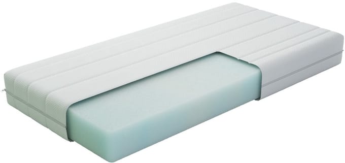 Anno 1588 Baby Matras Mels - 100% Micropercale - Open Cel Ademend - Anti verstikkend - Kindermatras 60x120 cm