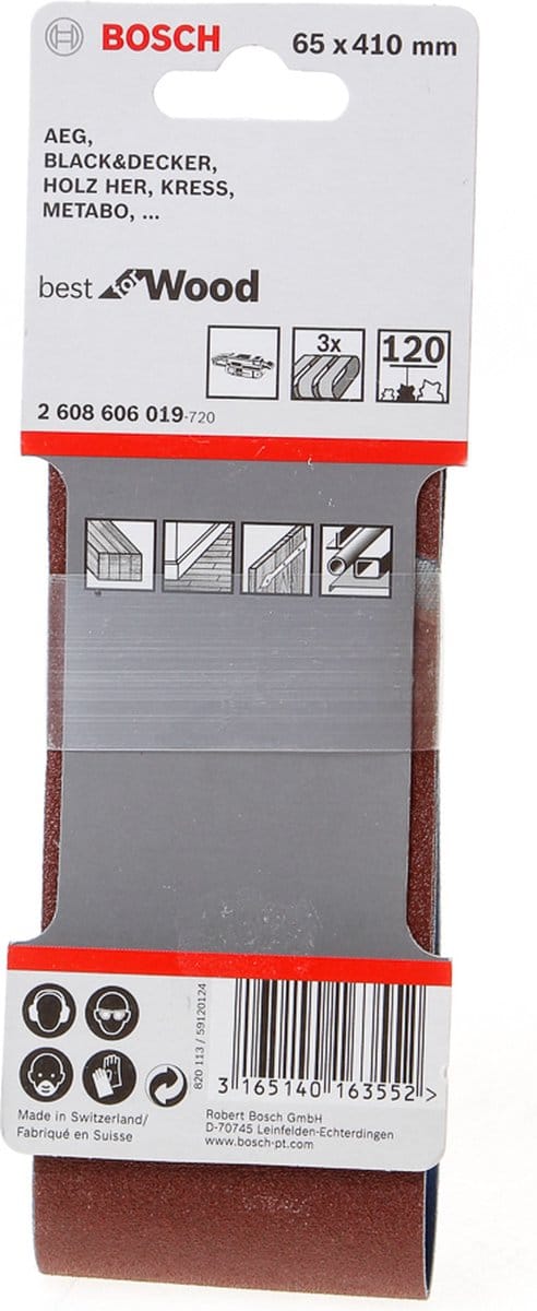 3 BANDEN 65X410 BEST WOOD+PAINT, 120