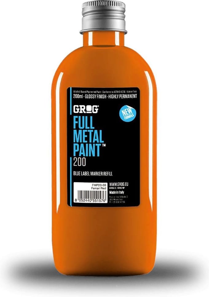 Grog Full Metal 200ml Navul Inkt - Clockwork Orange