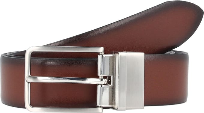 LLOYD Leren Riem Men´s Belt 3.5 W95 Multi Bruine Zwart