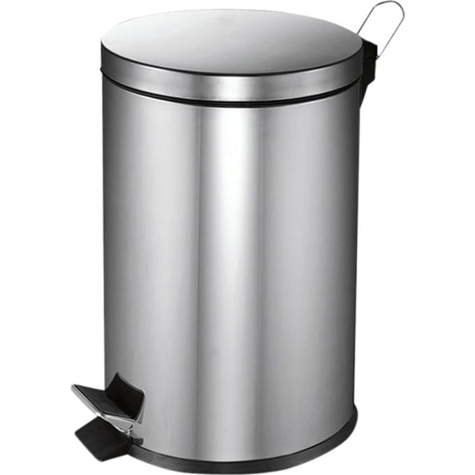 V-Part - Pedaalemmer 20 liter - Stainless steel - RVS - Prullenbak