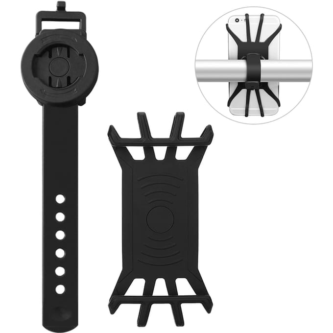 Multifunctionele Fietstelefoonhouder Fietscomputerhouder Vervanging voor Garmin Fietsstuur Universele Telefoonhouder
