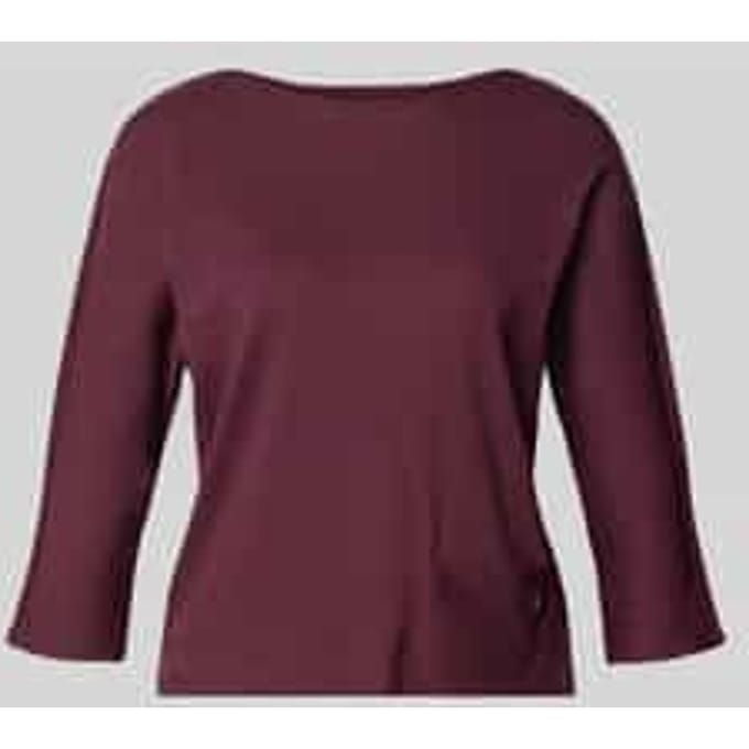T-shirt met 3/4-mouwen