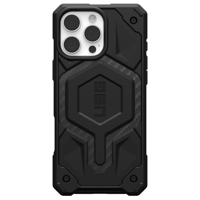 UAG Monarch Backcover voor de Apple iPhone 16 Pro Max - Carbon Fiber