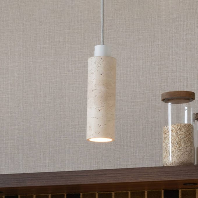 it's about RoMi Hanglamp Tivoli - Wit - Ø12cm - Modern - Hanglampen Eetkamer, Slaapkamer, Woonkamer
