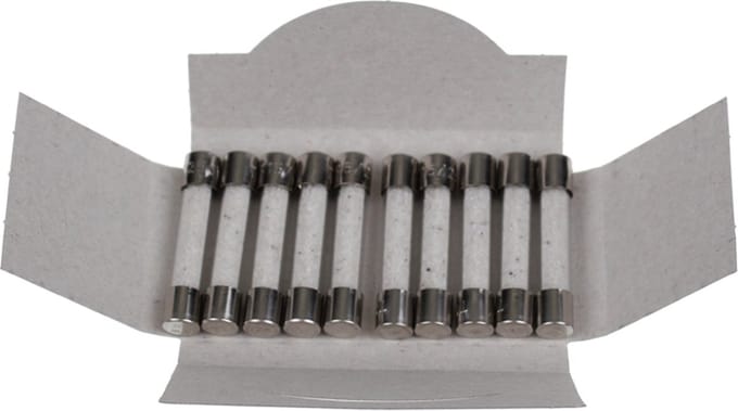 UNIVERSEEL - GLASZEKERING TRAAG 15A - 6.3x32mm
