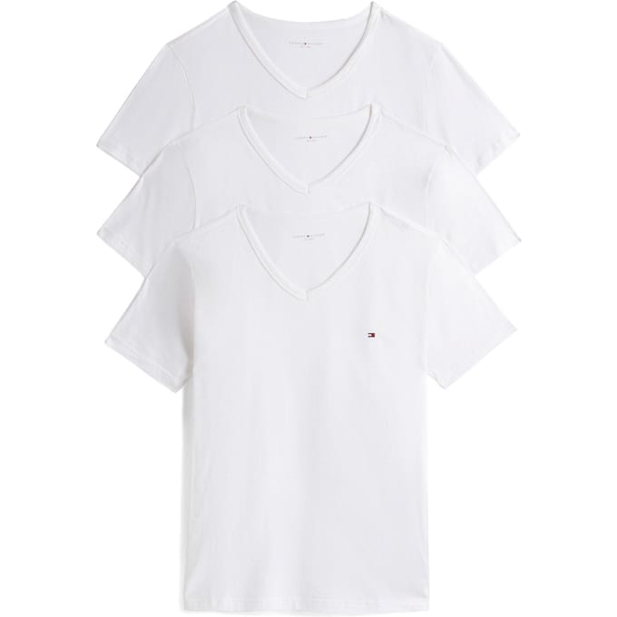 Tommy Hilfiger V-Neck Shirts Heren (3-pack)