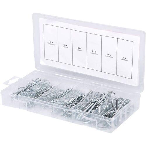 KS Tools Assortiment veerpennen, 1,8x33 - 3,9x75, 150-delig 1 stuk(s)