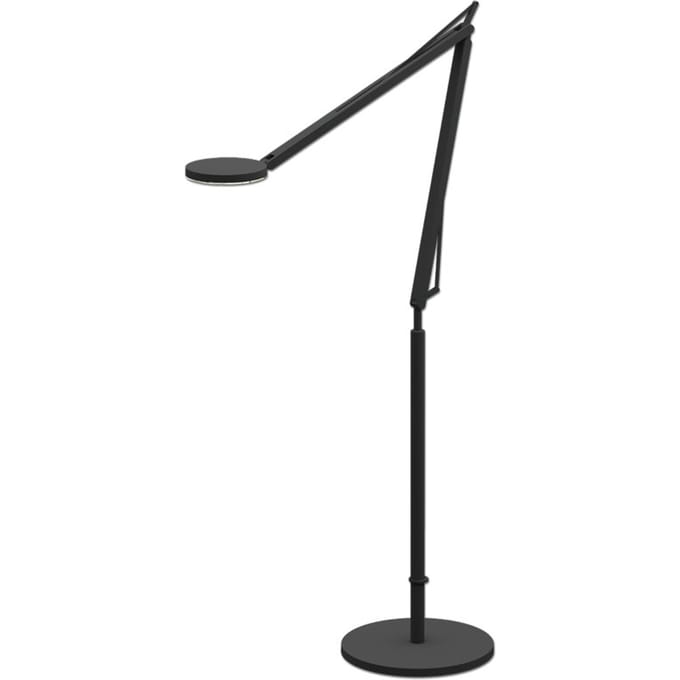 Grau John 2 Vloerlamp - zwart - 2700 K