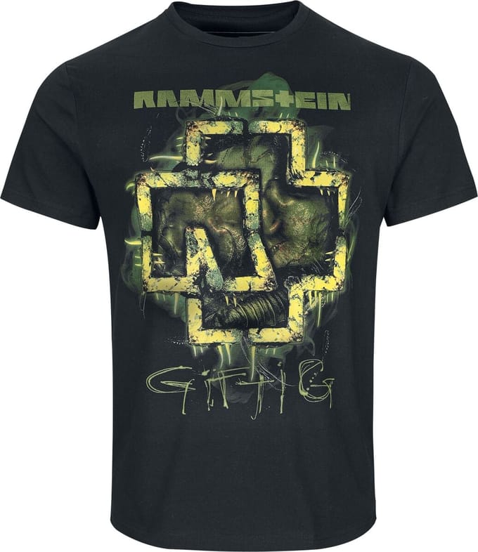 Rammstein T-shirt - Giftig - S tot 3XL - voor Mannen - zwart