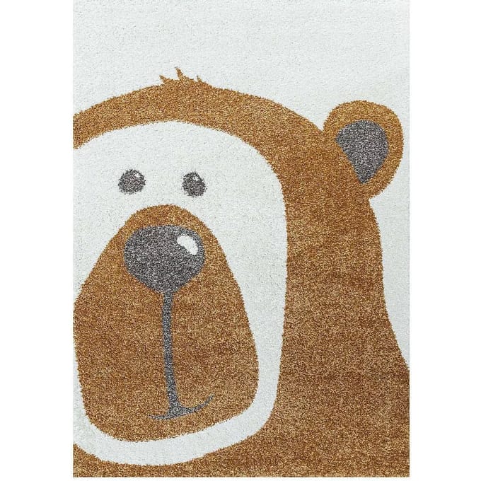 Tapijt Yellow Tipi Big Teddy