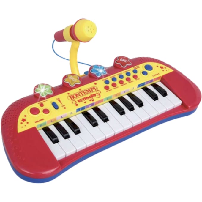 Bontempi Elektronisch toetsenbord met microfoon