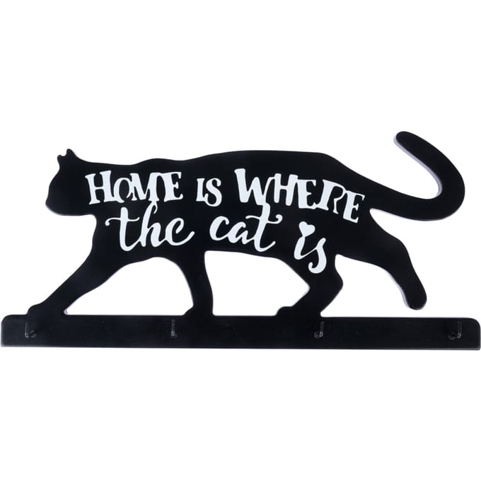 TIAKI toetsenbord "Thuis is waar de kat is"