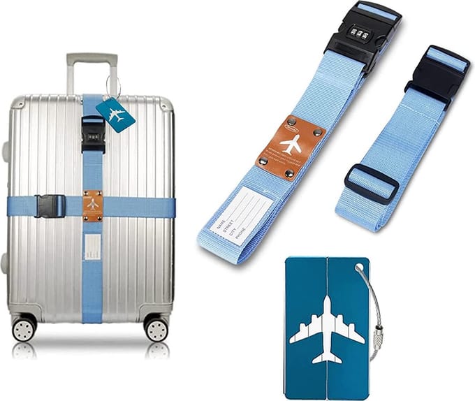 Kofferriemen set – Kofferriem – Reizen - Bagageband