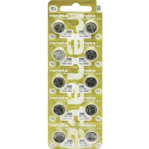 Renata Knoopcel 390 – 10 stuks – 80 mAh