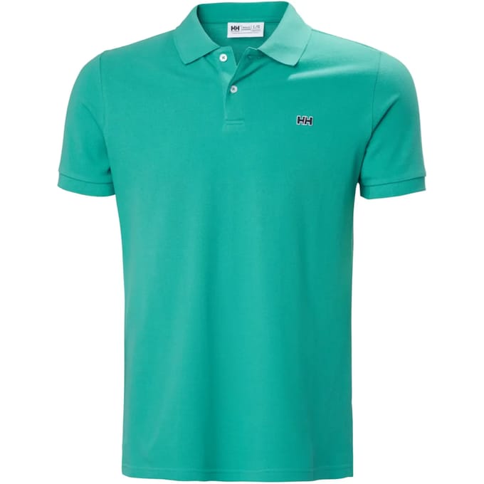 Helly Hansen Hudson Korte Mouw Poloshirt Groen M Man
