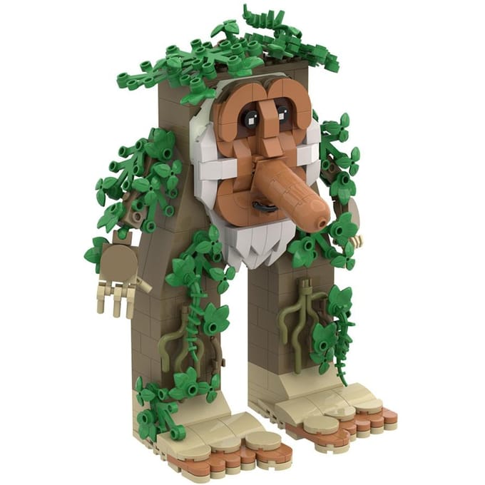 Gobricks Moc AI Brainrot Dieren Serie Bouwstenen Set Abstract Grappige Parodie Hybride Prototype Modulair Ontwerp Speelgoed Stenen