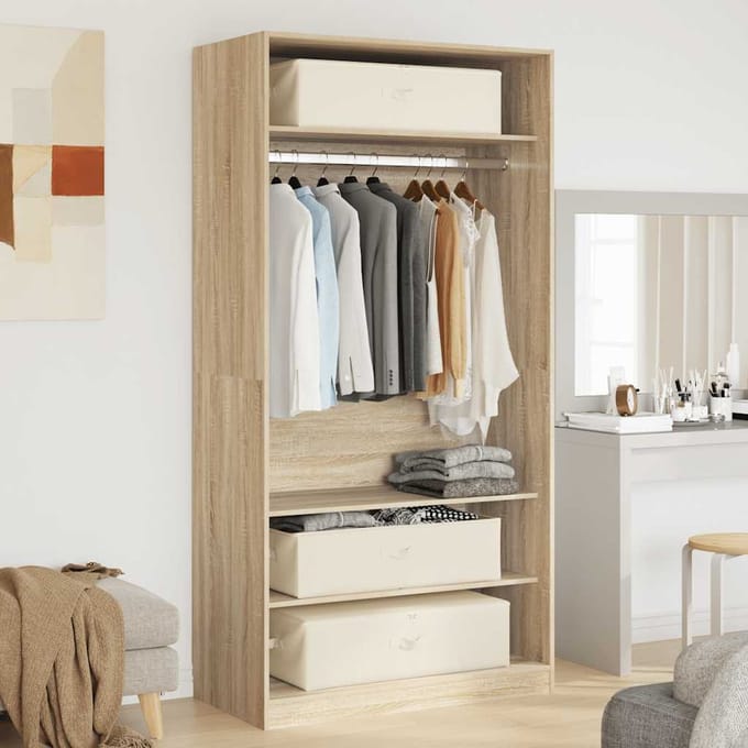 vidaXL - Opbergbox - 70x40x18 - cm - stof - crèmekleurig