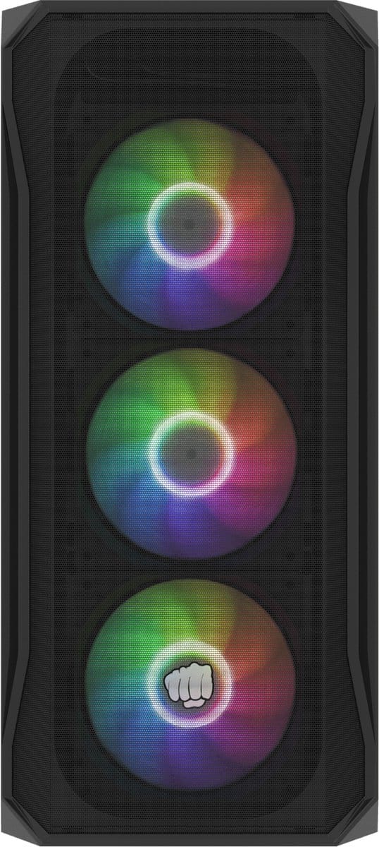 Fury Shobo SH4F - PC-behuizing - RGB - Zwart - Met Venster