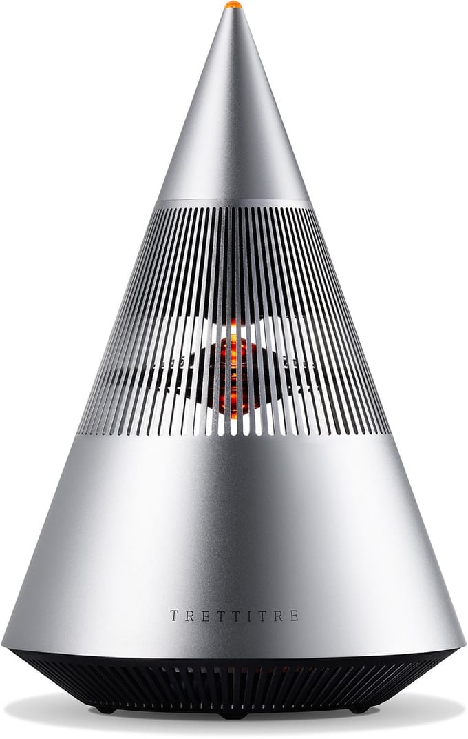 Trettitre TreSound Mini – Draagbare Bluetooth Speaker – Oplaadbaar – Desktopformaat – Zilver