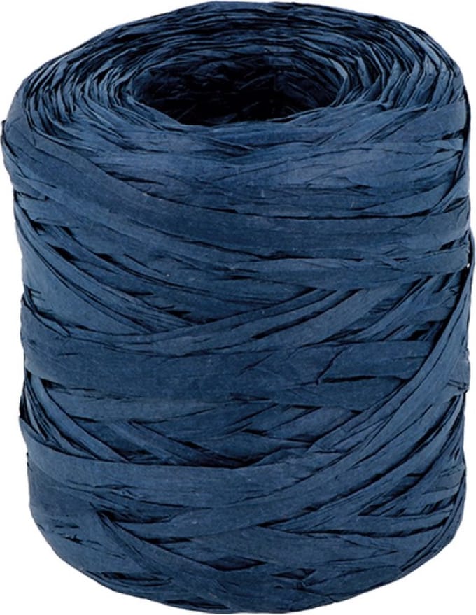 Blauw raffia garen 100 gr - Artemio
