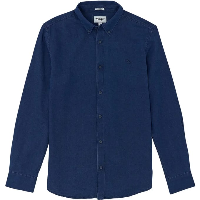 Shirt met lange mouwen Wrangler Oxford