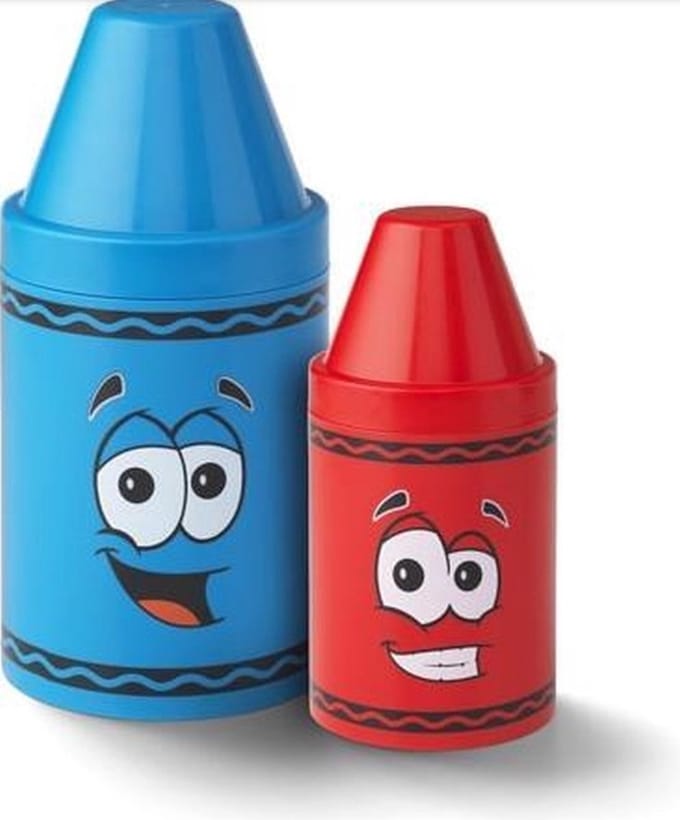 Crayola - Opberg tip bureau opslag set 2 PCS Organizer potlood kleurpotlood