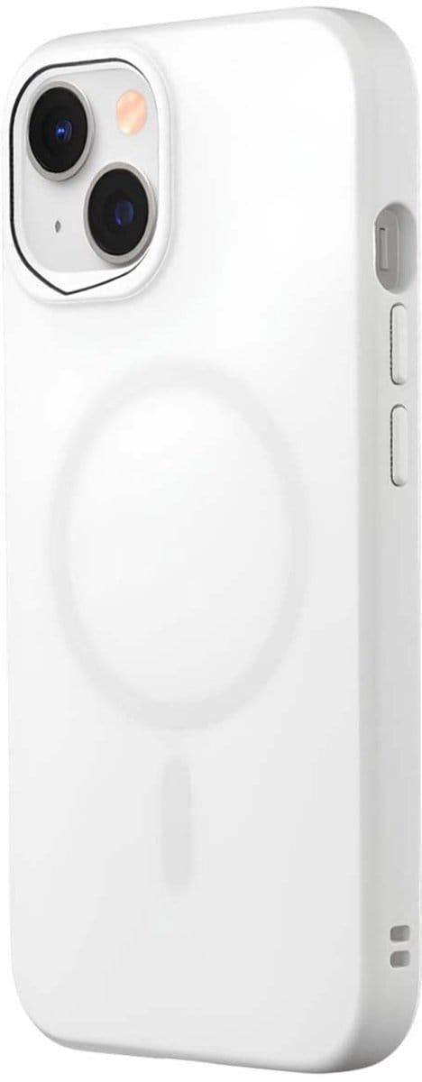 Rhinoshield, Hoesje geschikt voor iPhone 14 Plus - SolidSuit MagSafe Compatibel Anti-Shock Dun & Sterk, Wit