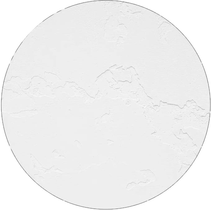 Rond wit bord | Forex Re materiaal | 20 cm
