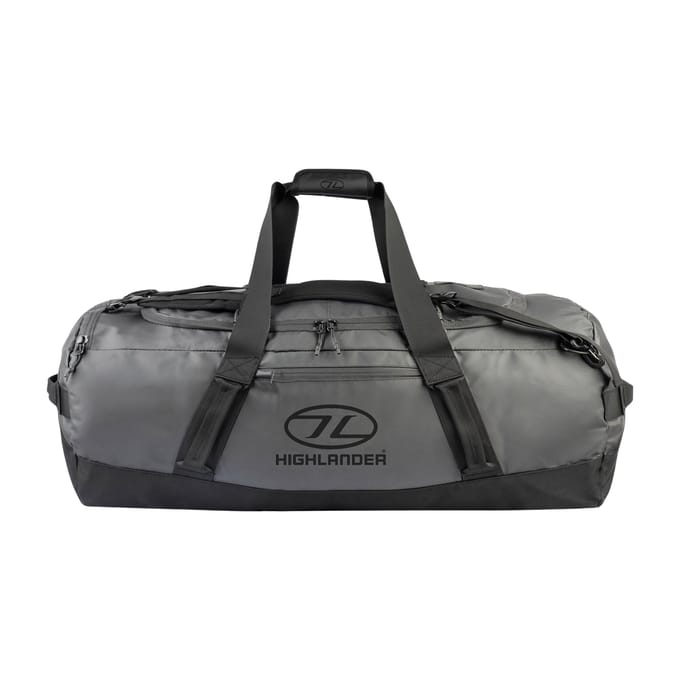 Highlander reistas Hauler Duffel - 120 liter - Donker Grijs