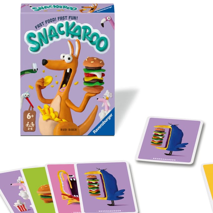 Ravensburger – Kaartspel Snackaroo – Snelheid en Geheugen