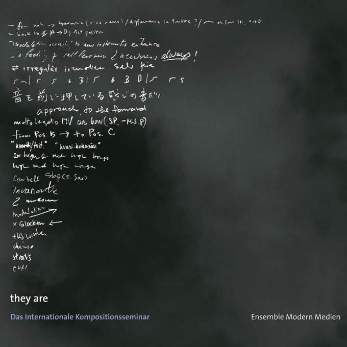 Ensemble Modern - They Are - Das Internationale Kompostionsseminar (2 CD)