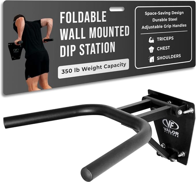Wandgemonteerde Dipbar voor Krachttraining en Workout