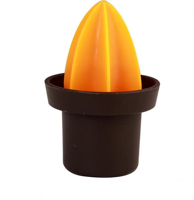 Cookut - Citruspers handmatig - 9x9x14cm - oranje