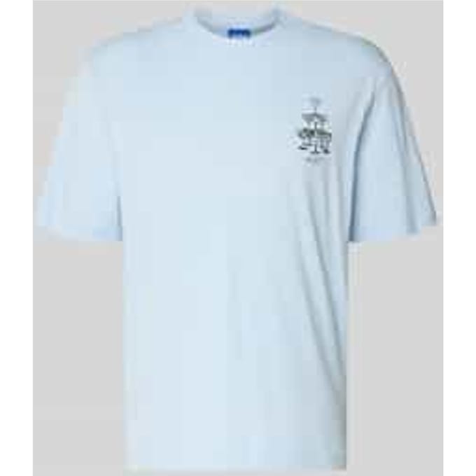 Regular fit T-shirt van puur katoen model 'NUCAVO'