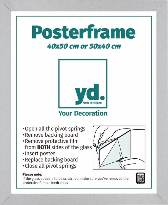 Your Decoration - Posterlijst 40x50 cm - MDF - Wit Mat - Parma
