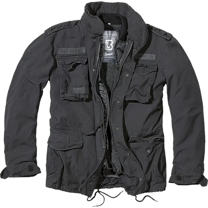Brandit Winterjas - M65 Giant - S tot 7XL - voor Mannen - zwart