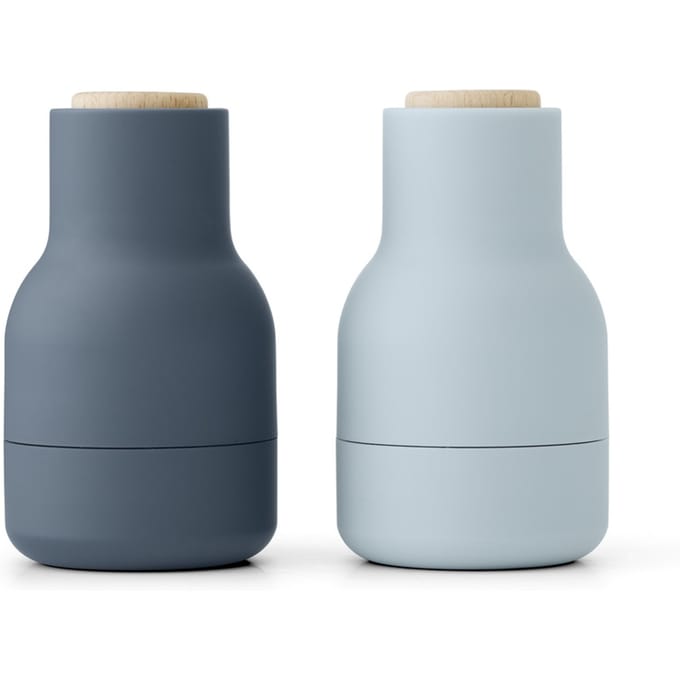 Audo Copenhagen Bottle Grinder Small Peper- En Zoutmolen Set Van 2 Blues